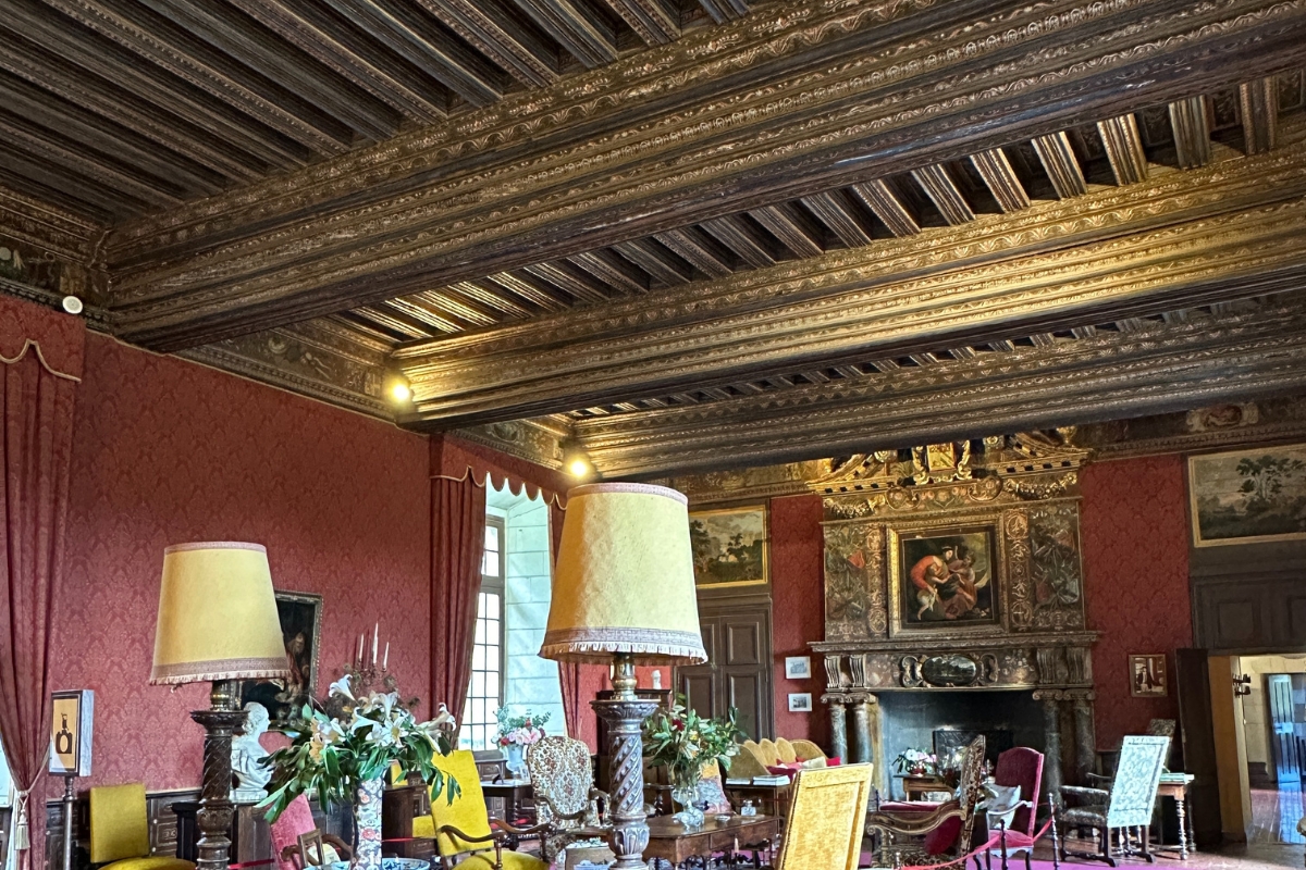 Château de l'Islette interior