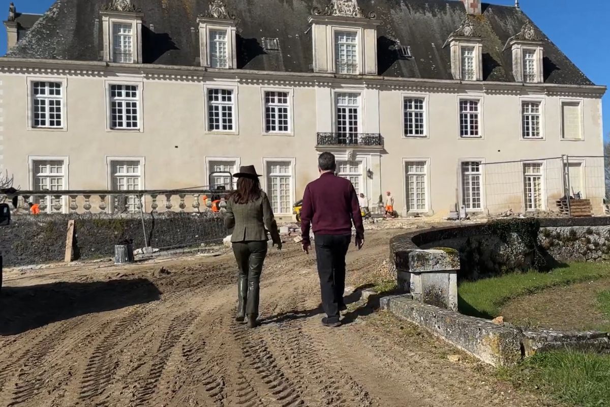 Chateau de Champchevrier Saving Castles restoration
